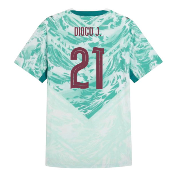 2026-2027 Portugal Authentic Away Shirt (Diogo J. 21)-SoccerKits Hub | Buy Soccer Jerseys Online